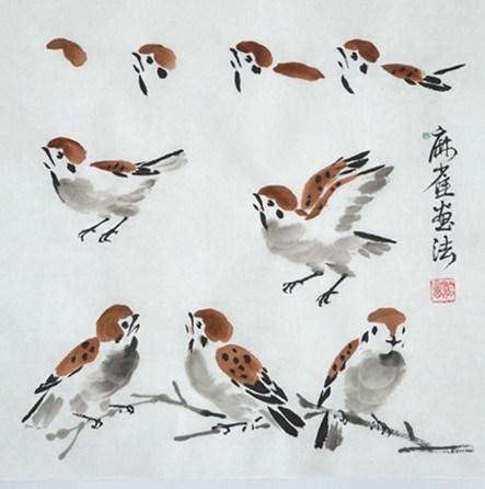 國畫鳥的畫法|【國畫鳥的畫法】國畫裡的鳥兒躍然紙上：深入解析國畫鳥的畫法。